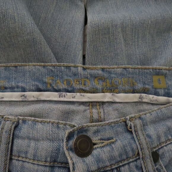 Faded Glory Jeans Women 6 Light Blue Boot Cut with 5 Pockets Soft , Western Wear - Picture 5 of 8